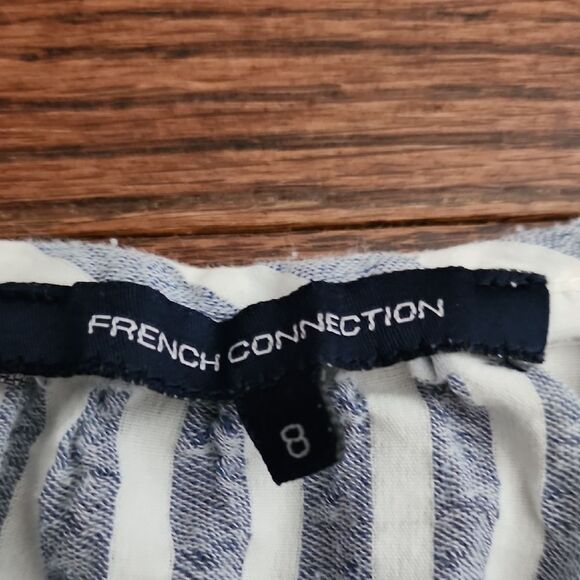 French Connection Crown & Ivy Blouse Sz AU8 / US‎ 4 Bohemian Lightweight Flowy - Picture 3 of 6